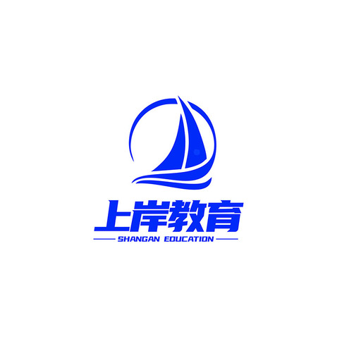 上岸教育logo設計