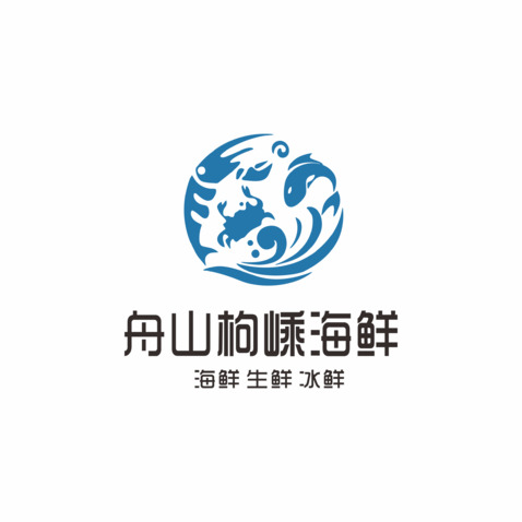 海鲜89logo设计