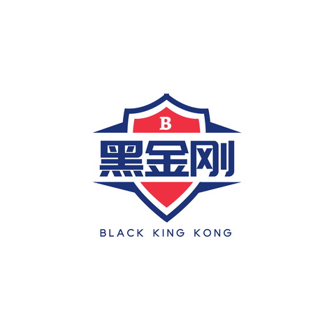 黑金刚logo设计