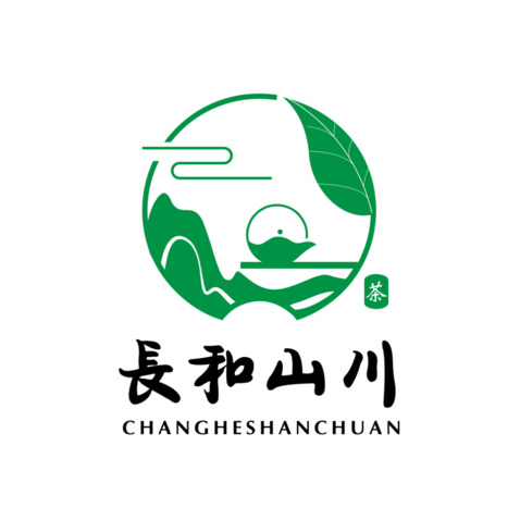 长和山川logo设计