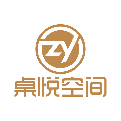 桌悦空间logo设计