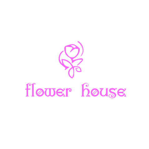 flower houselogo设计