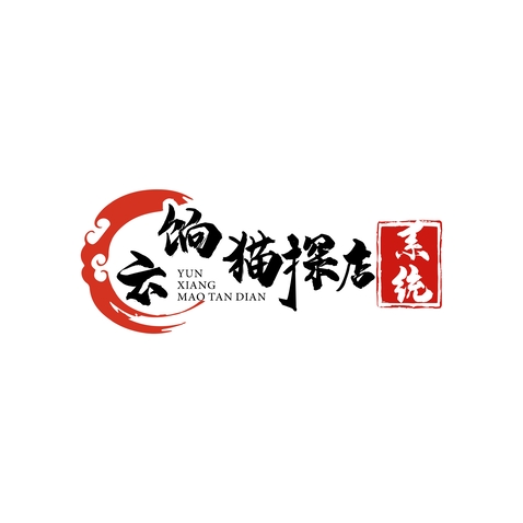 饷猫探店系统logo设计