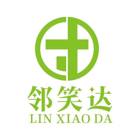 邻笑达logo设计