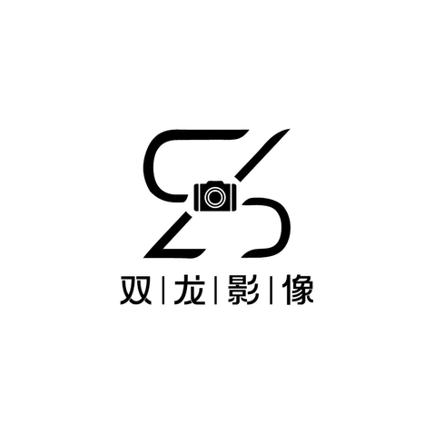 双龙影像logo设计