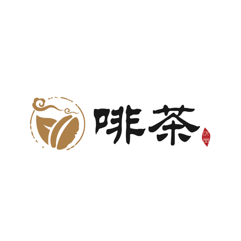 啡茶logo设计