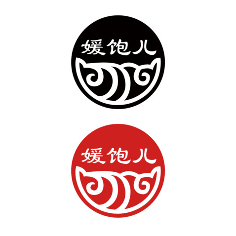 媛饱儿logo设计