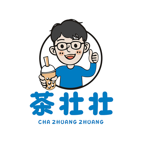 茶壮壮logo设计