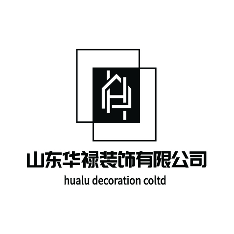 华禄装饰有限公司logo设计