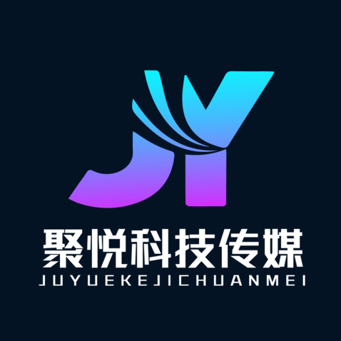 聚悦科技传媒logo设计