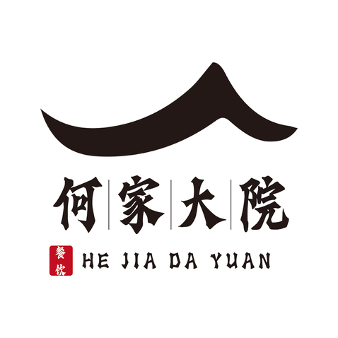 何家大院logo设计