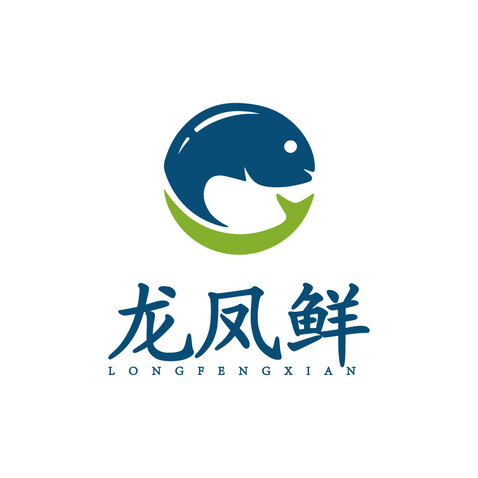 龙凤鲜logo设计