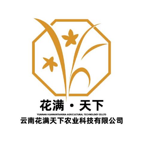 花满天下logo设计