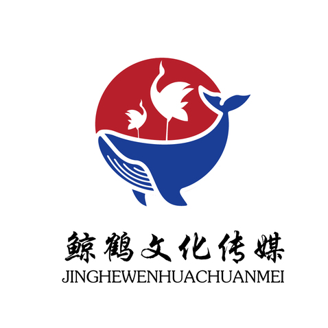 鲸鹤文化传媒有限公司logo设计