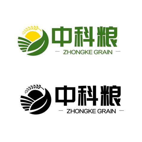 中科粮logo设计