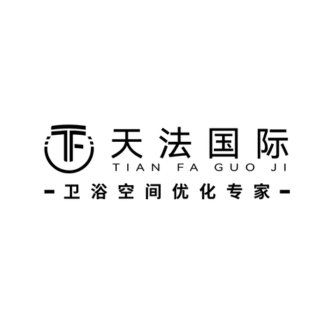 天法國際logo設計