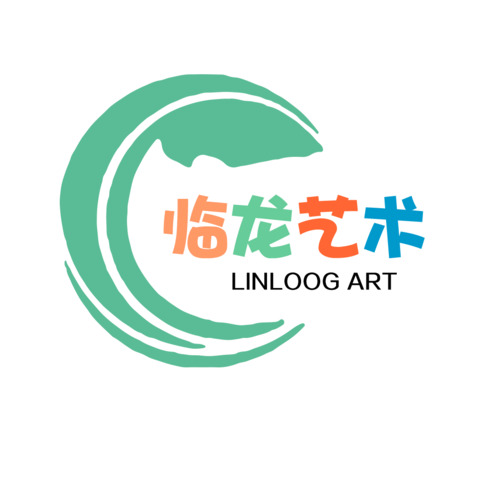 临龙艺术logo设计