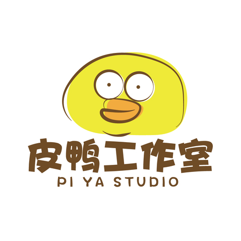 皮鸭工作室logo设计