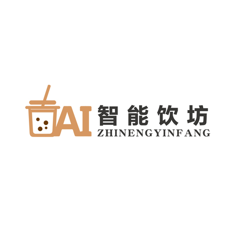 智能饮坊logo设计