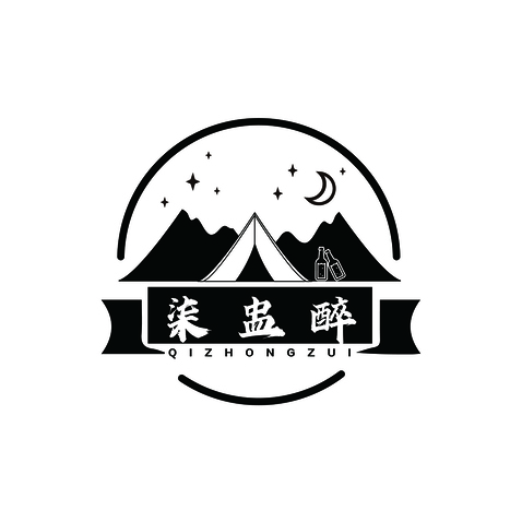 柒盅醉logo設(shè)計(jì)