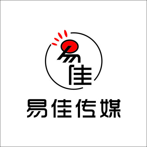 易佳文化传媒公司logo设计