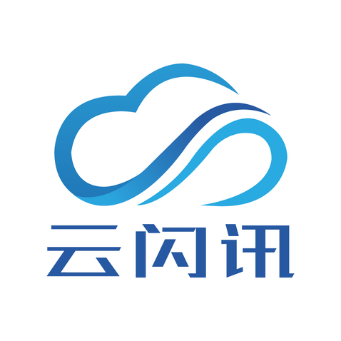 云闪讯logo设计