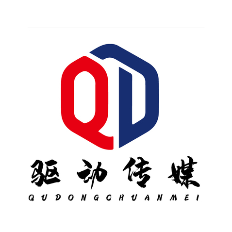 驱动传媒logo设计