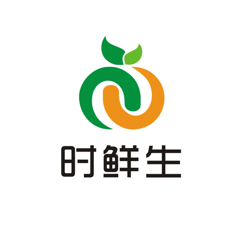 时鲜生logo设计