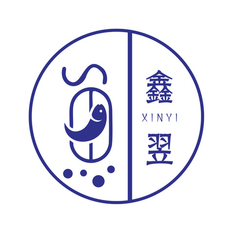 鑫翌海鲜排档logo设计