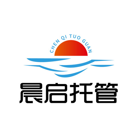 晨启托管logo设计