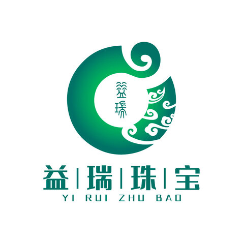 益瑞珠宝logo设计