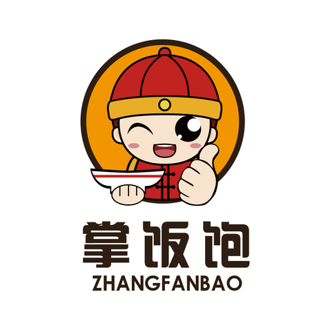 掌饭饱logo设计