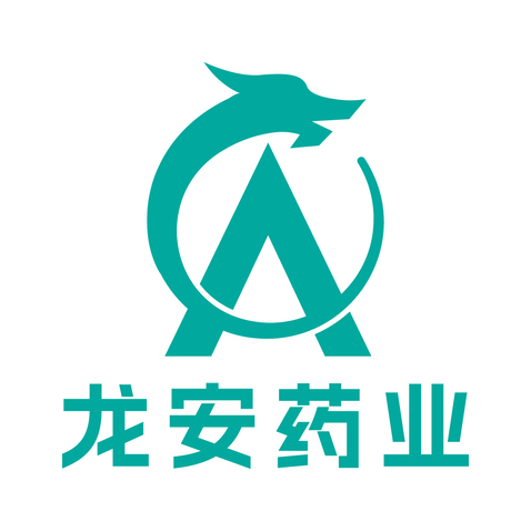 龙安药业logo设计