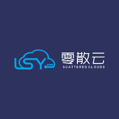 零散云logo设计