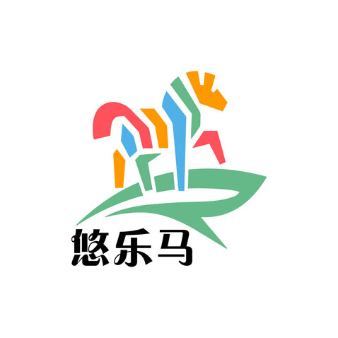 悠樂馬logo設計