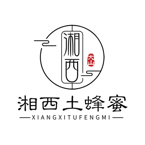 湘西蜂蜜logo设计