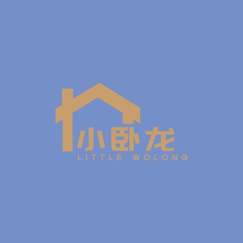 小卧龙logo设计