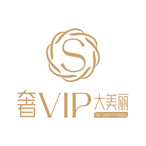 奢VIP大美丽logo设计