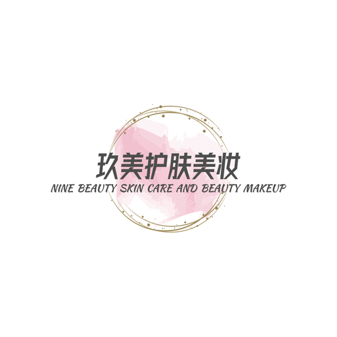 玖美护肤美妆logo设计