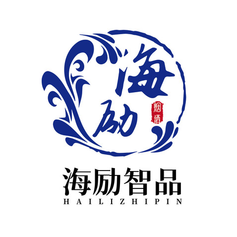 海励智品logo设计