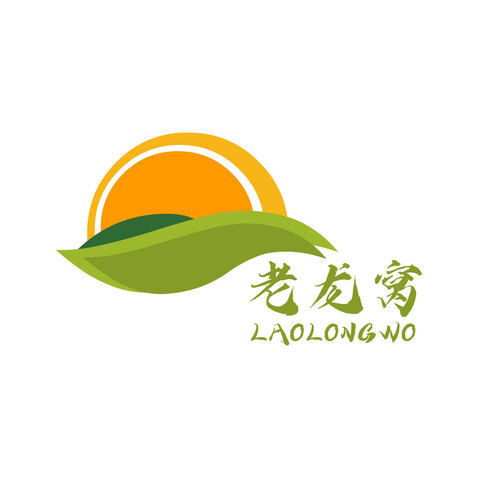 老龙窝logo设计