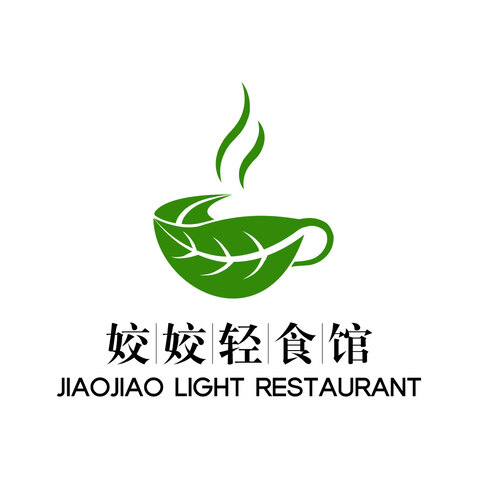 姣姣轻食馆logo设计