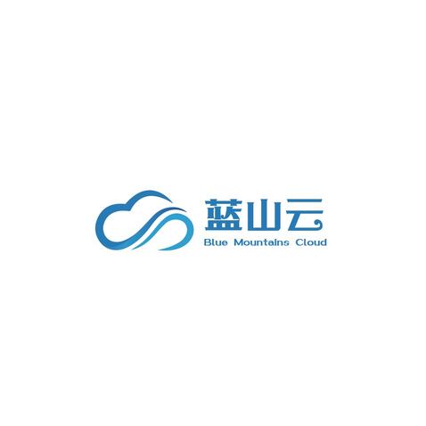 藍山云logo設(shè)計