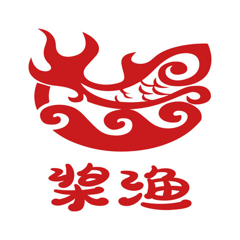 浆渔logo设计