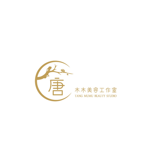 唐木木美容工作室logo设计