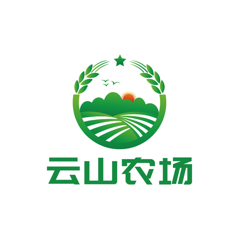 云山农场logo设计