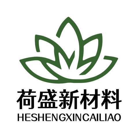 荷盛新材料logo设计