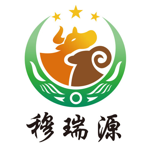 穆瑞源牛羊logo设计