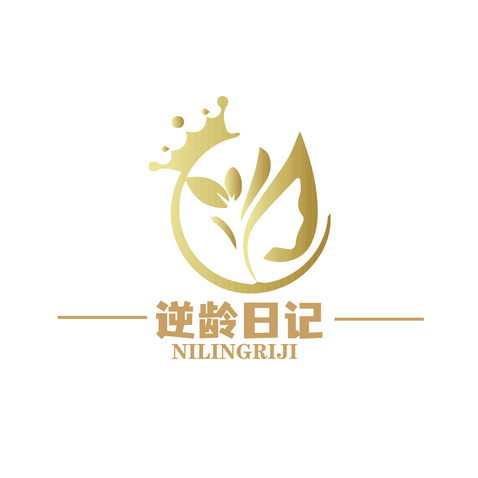 逆龄日记logo设计