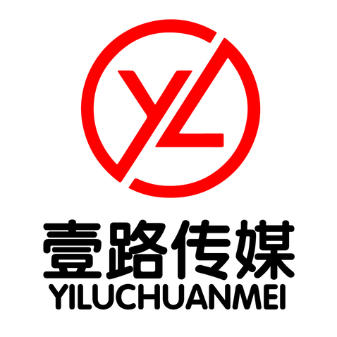 一路传媒logo设计